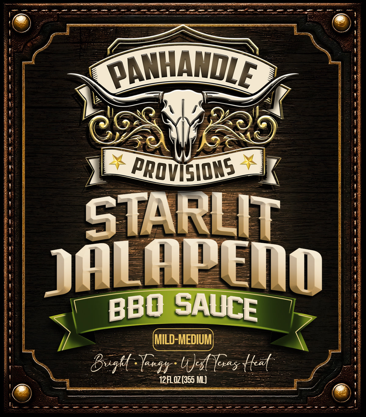 Starlit Jalapeño BBQ Sauce – 12oz