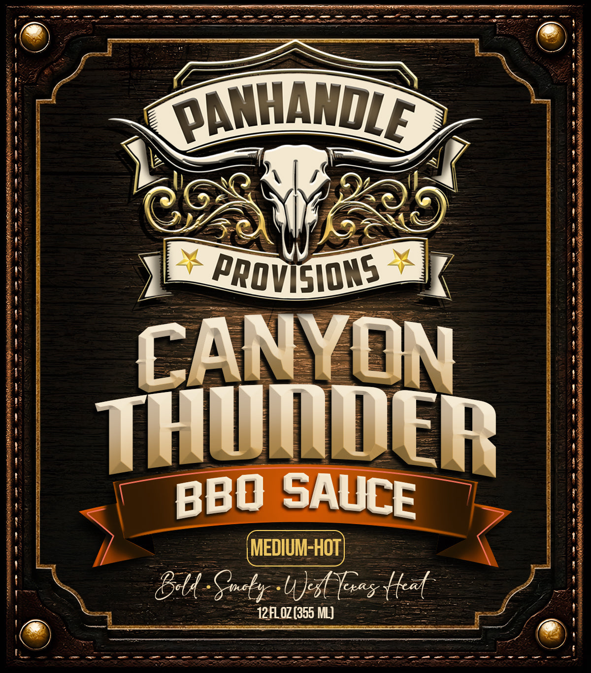 Canyon Thunder BBQ Sauce – 12oz
